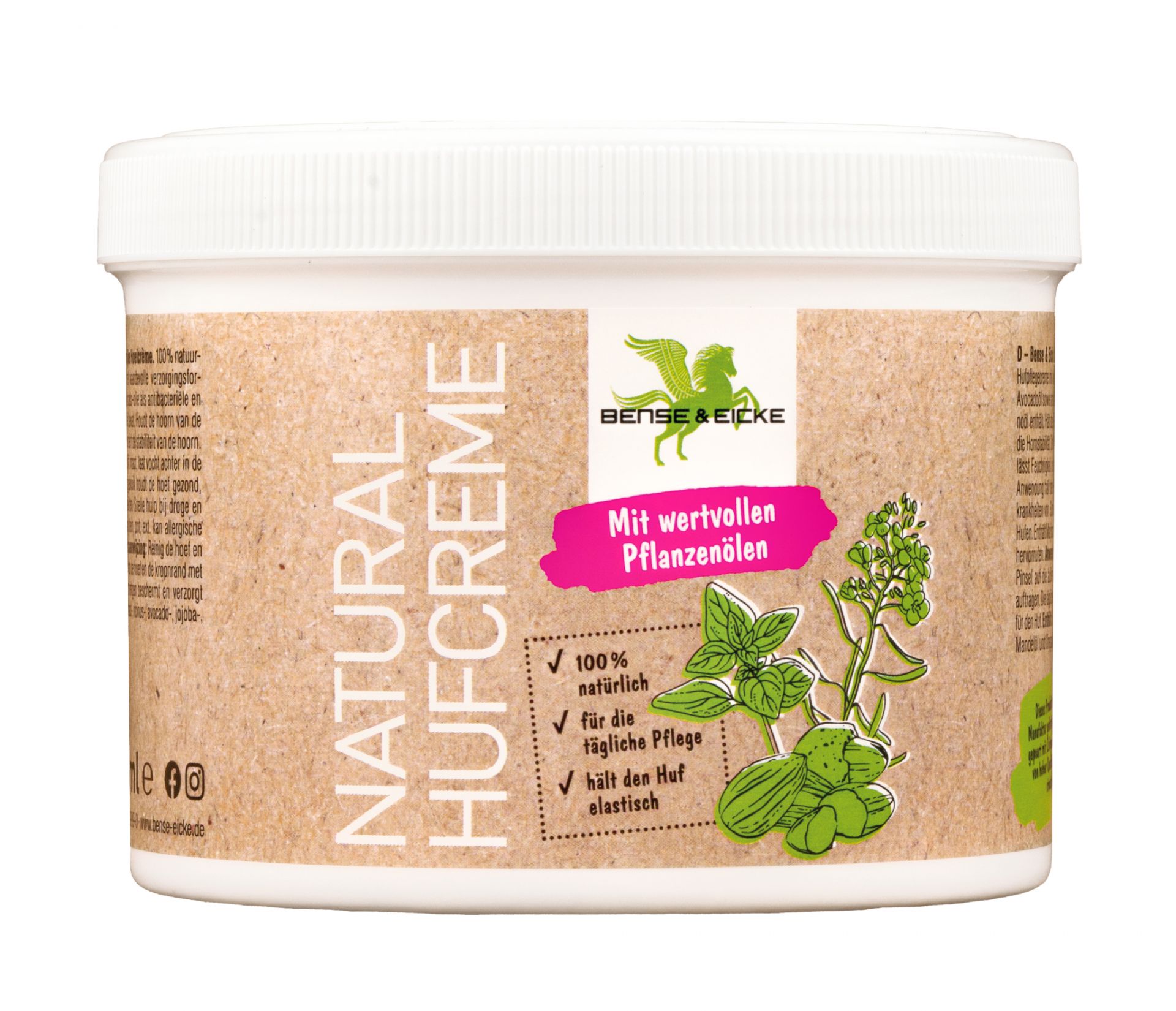 Bense & Eicke Natural Hufcreme 500 ml | 500 ml | 410